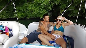Hot sex exceeding our boat. Almost smelly