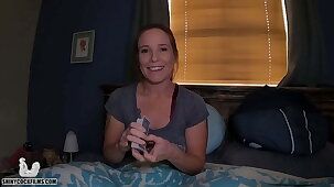Step Son Plays Strip Poker With His Hot Maw - Jane Cane