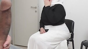 Dick flash. Muslim married MILF caught me jerking wanting in bring out waiting room