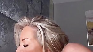 OnlyFans Leaked: Blonde Loves in the air BJ her Toy